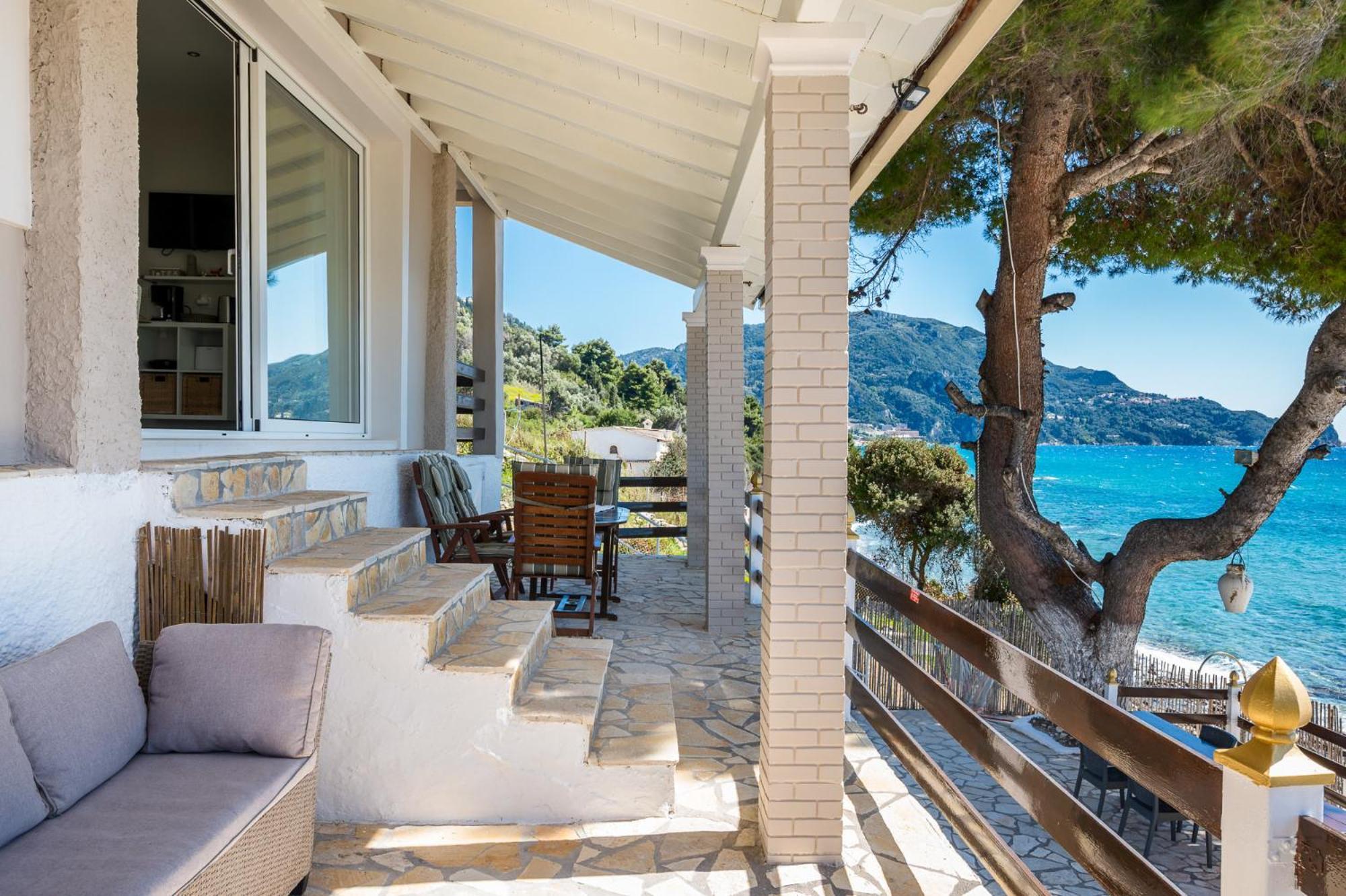 Villa Renata & Villa Filippos With Private Plunge Pool By Konnect Agios Gordios  Exterior foto